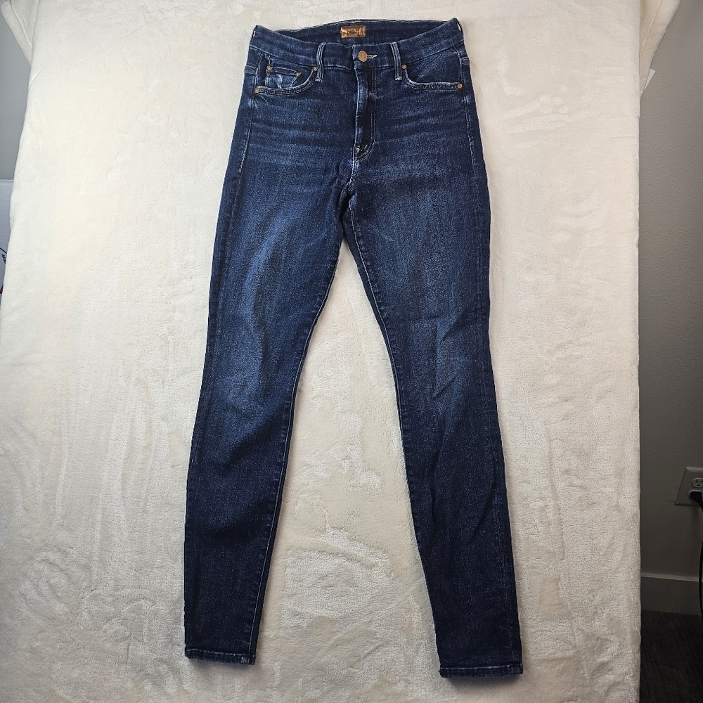 Mother Denim Skinny Jeans No Size Tag 28 Women's Blue Jeans see pics